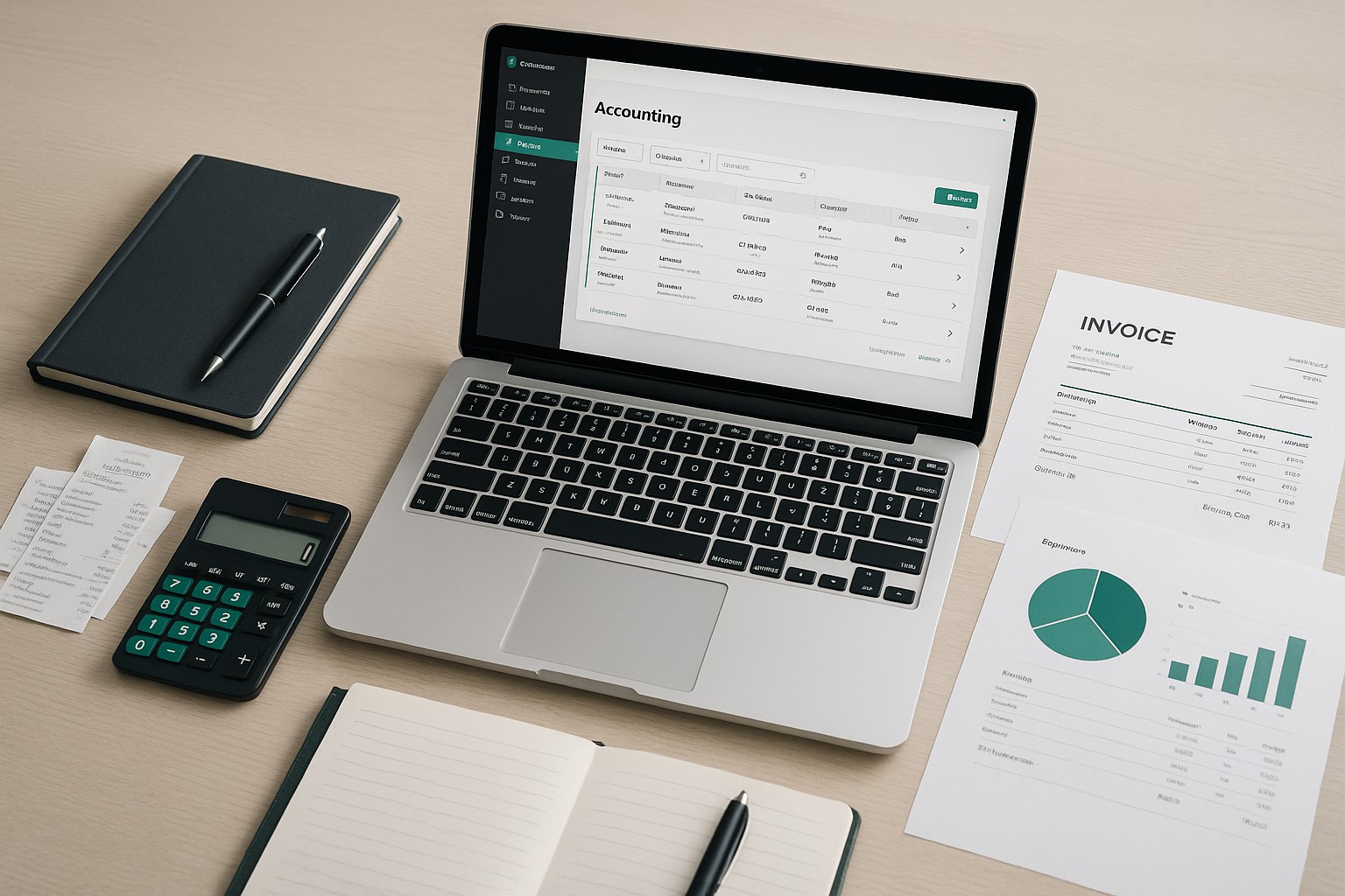 Accountant importing bill payments into QuickBooks Desktop on a computer, reviewing invoices and payment records.