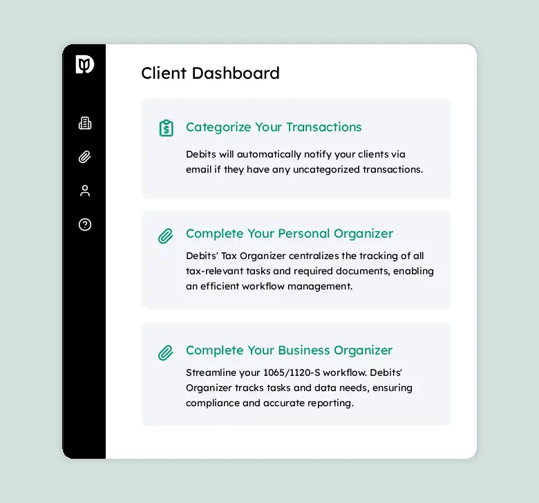 Debits Dashboard
