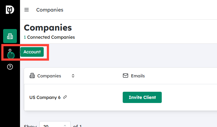 Go to the Staff section