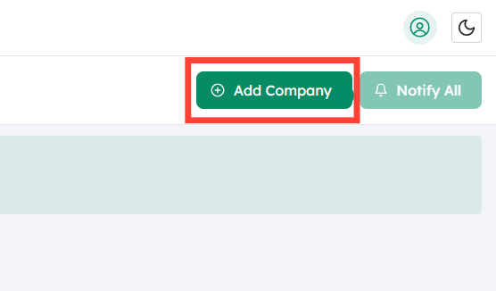 Click on Add Company