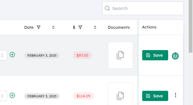 Click on the icon next to Save