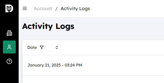 Review activity details