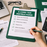Tax Delivery Instructions for S-Corp Owners