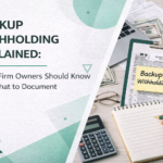 Backup Withholding Explained