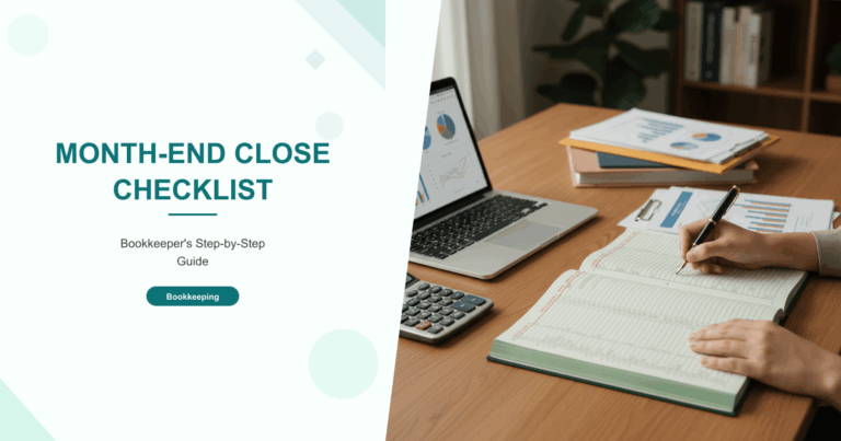 Month-End Close Checklist: Bookkeeper's Step-by-Step Guide
