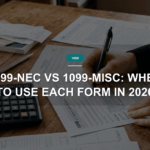 1099-NEC vs 1099-MISC: When to Use Each Form in 2026