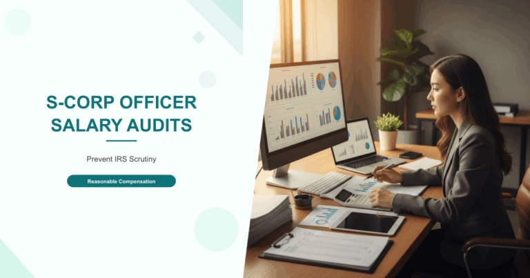 S-Corp Officer Salary Audits: Prevent IRS Scrutiny