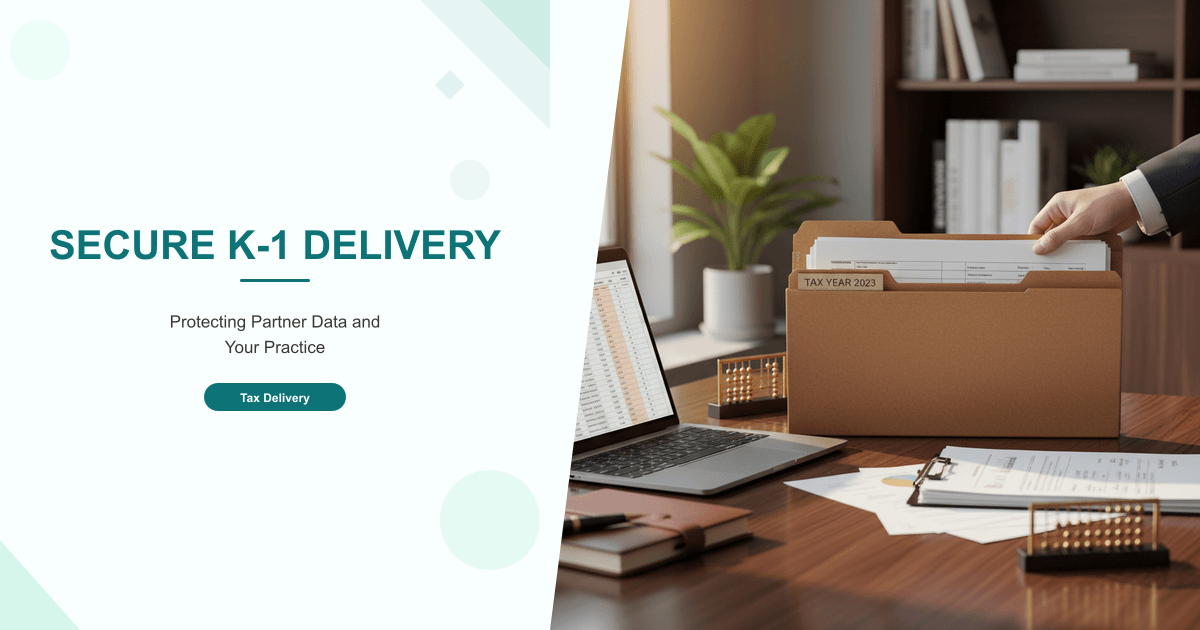 Secure K-1 Delivery: Protecting Partner Data and Your Practice