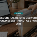 Secure Tax Return Delivery Online: Best Practices for 2025