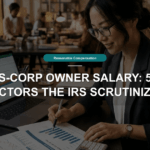 S-Corp Owner Salary: 5 Factors the IRS Scrutinizes